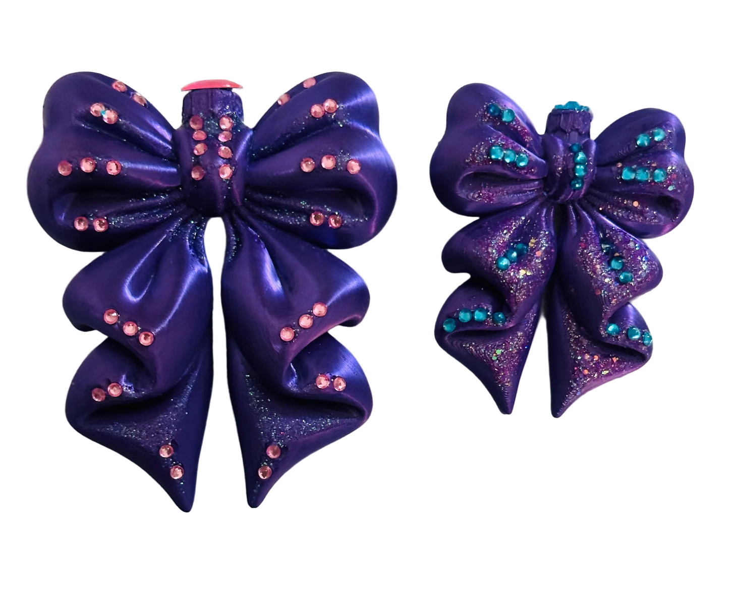 Mommy and me 3-D dream bow clip