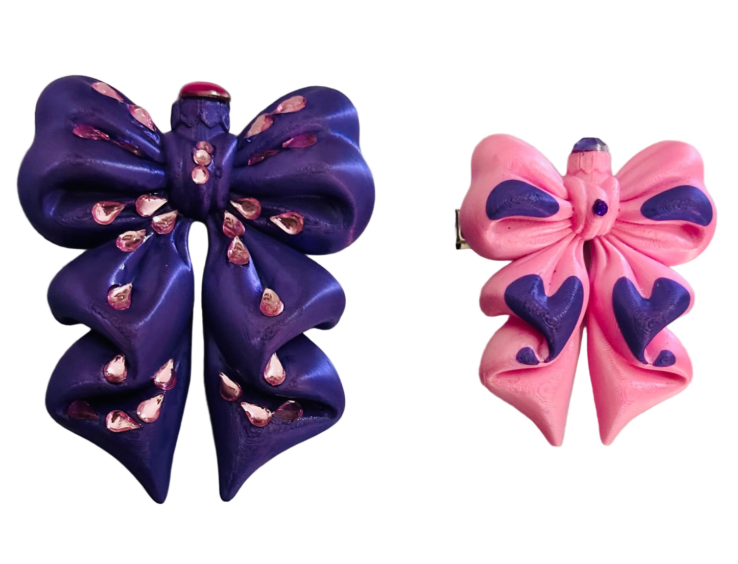 Mommy and me 3-D dream bow clip 