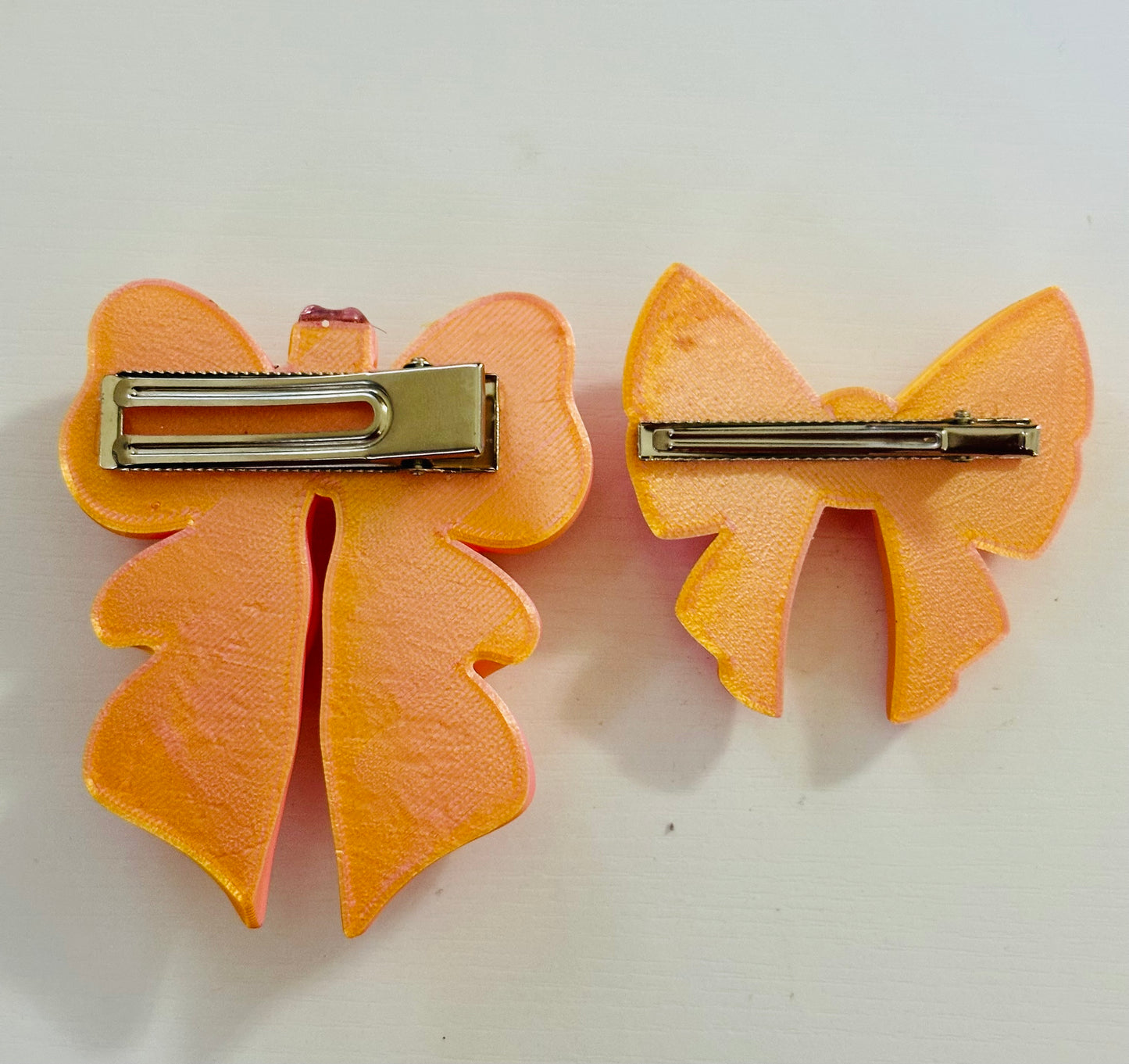 Mommy and me 3-D dream bow clip