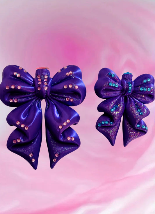 Mommy and me 3-D dream bow clip