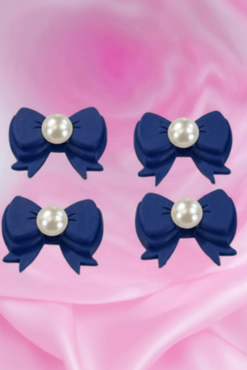 Delightful Beadettes (Lg.royal blue, white)