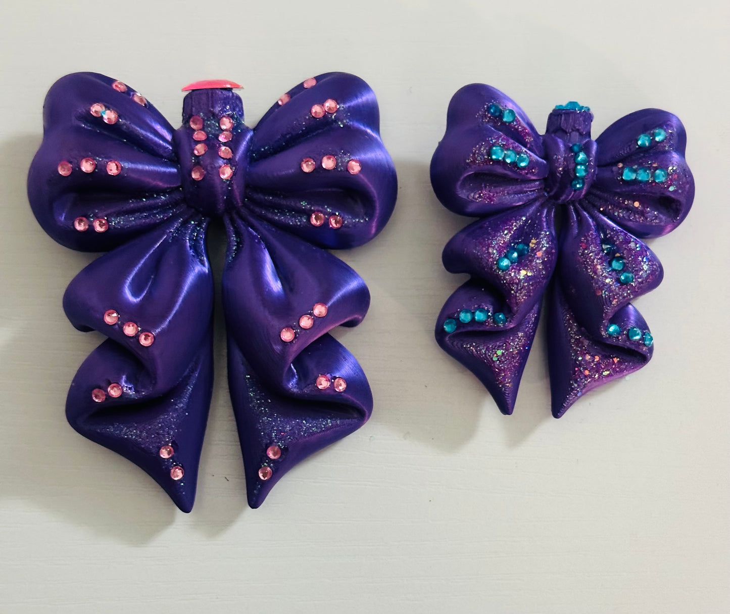 Mommy and me 3-D dream bow clip