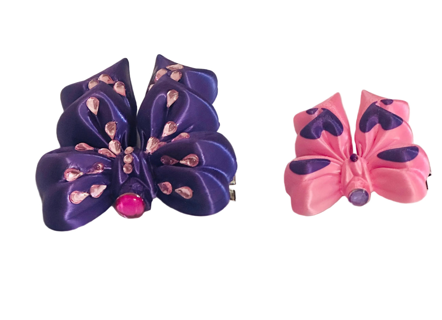Mommy and me 3-D dream bow clip ￼