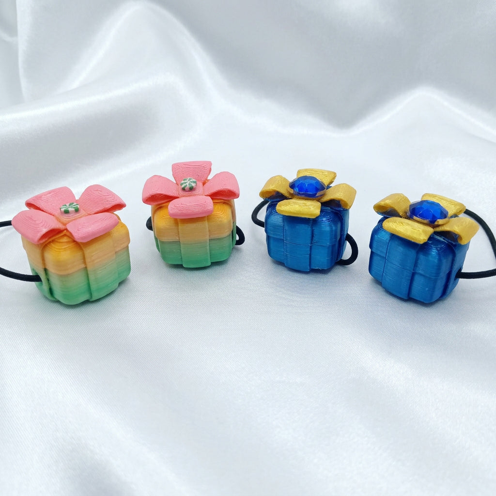 Princess present ponytail holders.