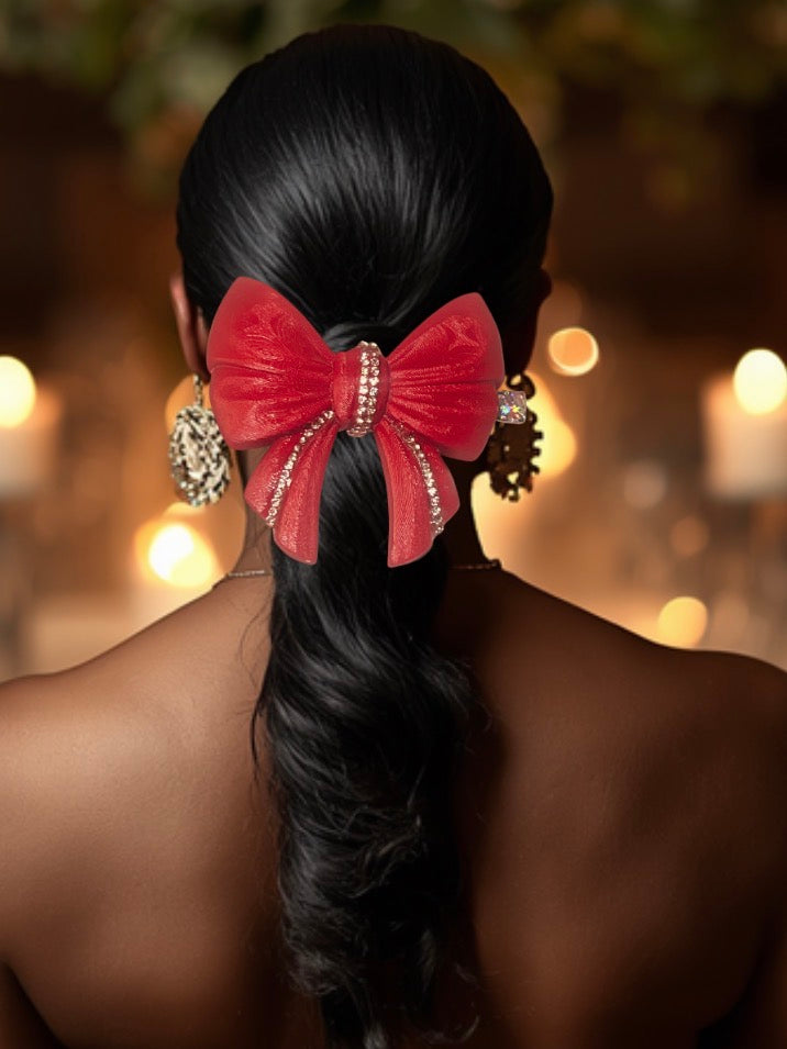 Small 3d Dream bow Clip