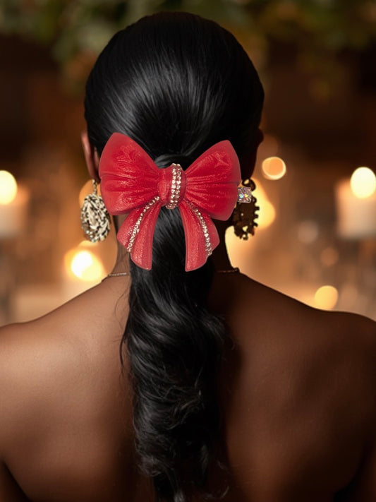 Small 3d Dream bow Clip