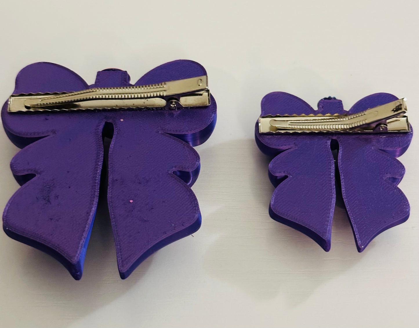 Mommy and me 3-D dream bow clip