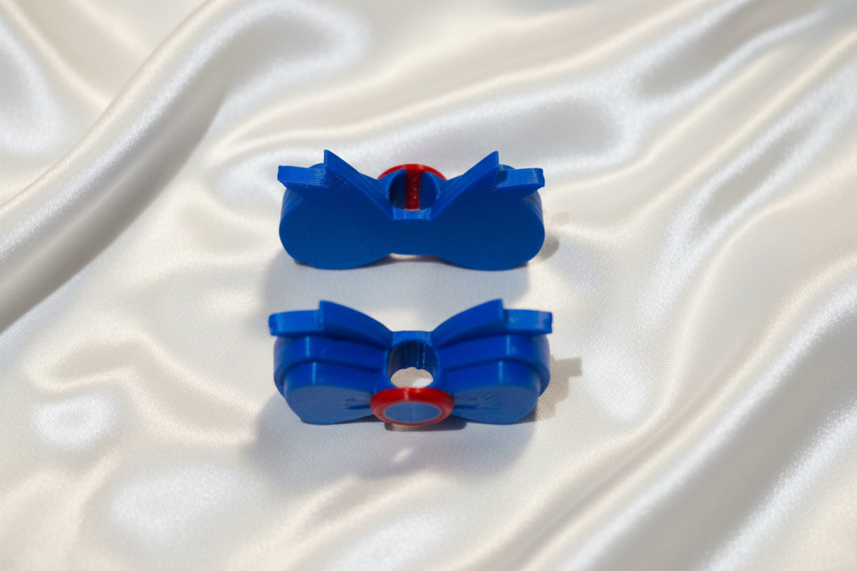 Delightful beadettes(lg.blue,red)