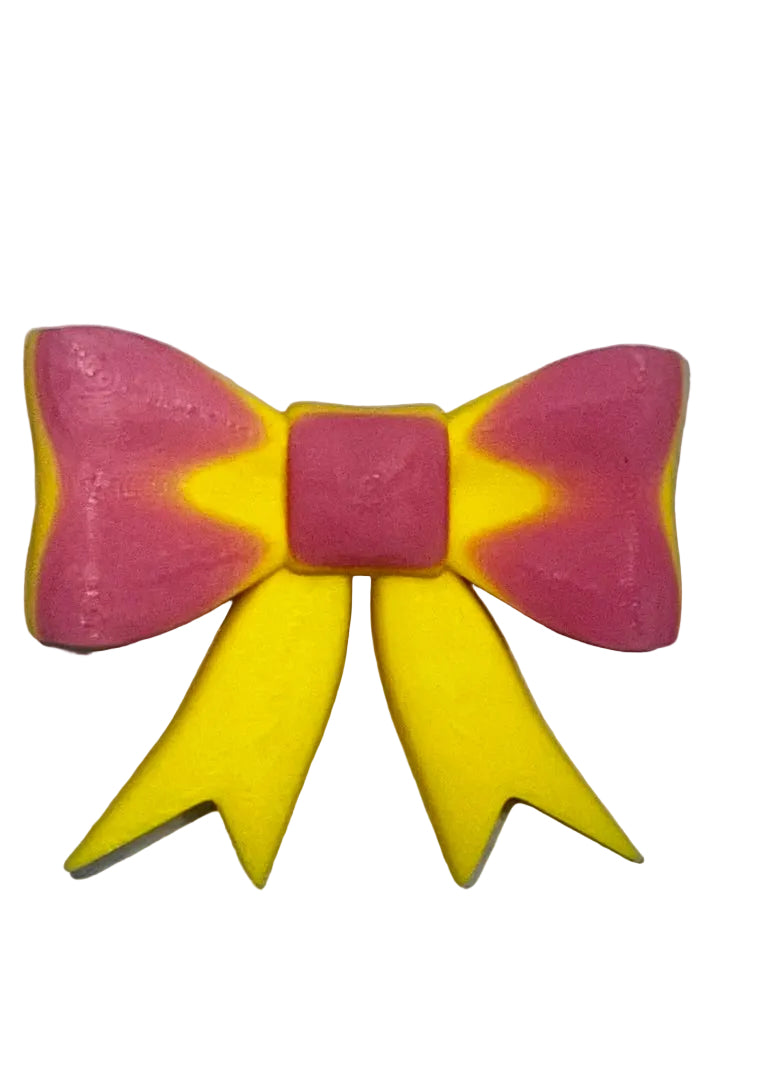 Petite 3-D mini dream bow clip ￼