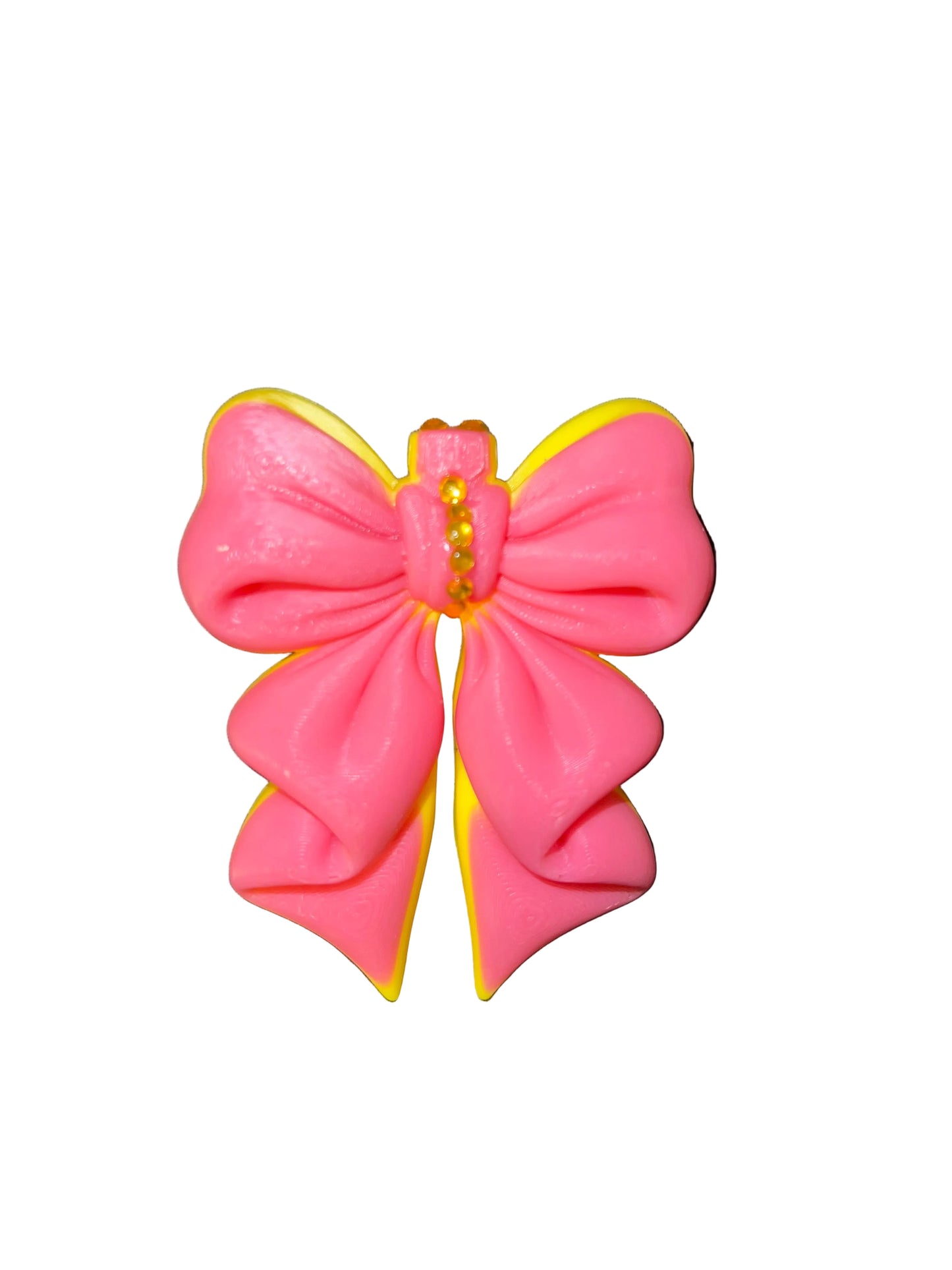 Mommy and me 3-D dream bow clip