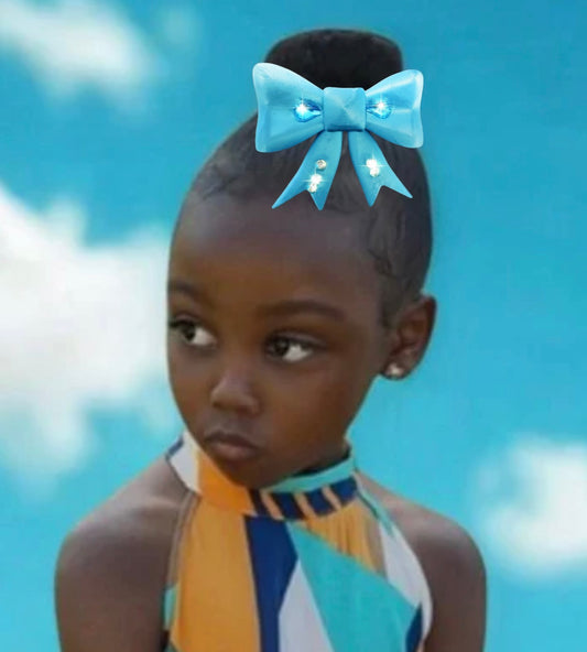 Petite 3-D mini dream bow clip