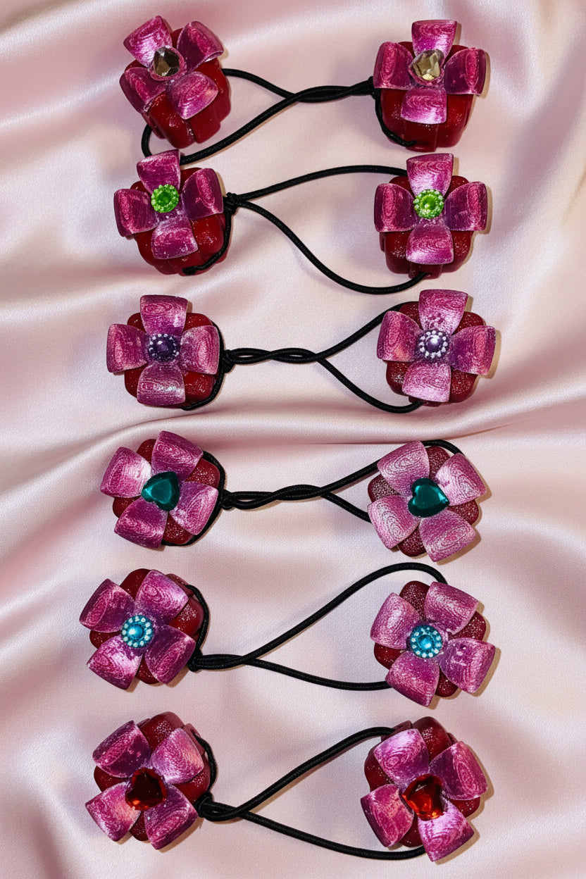 Princess present ponytail holders.