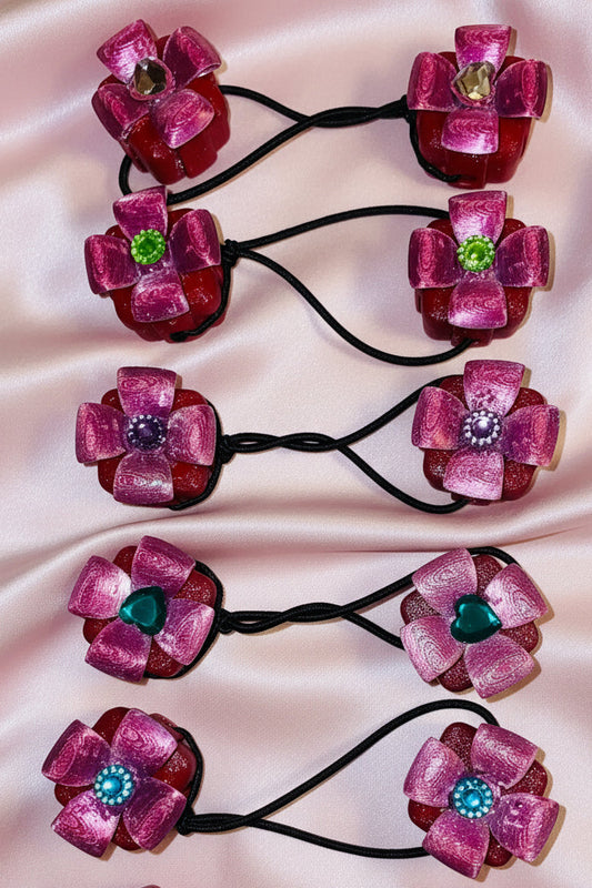 Princess present ponytail holders.