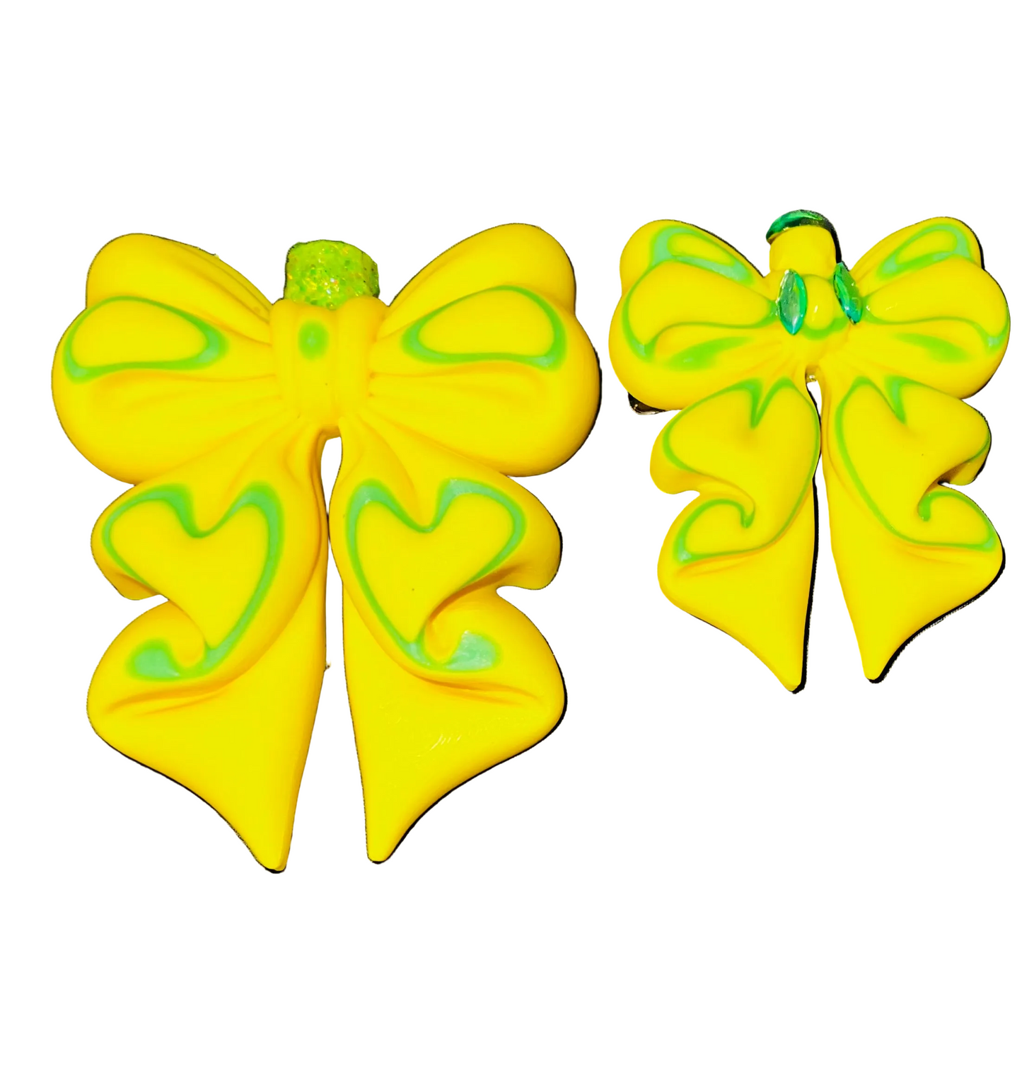 Mommy and me  3-D dream bow clip