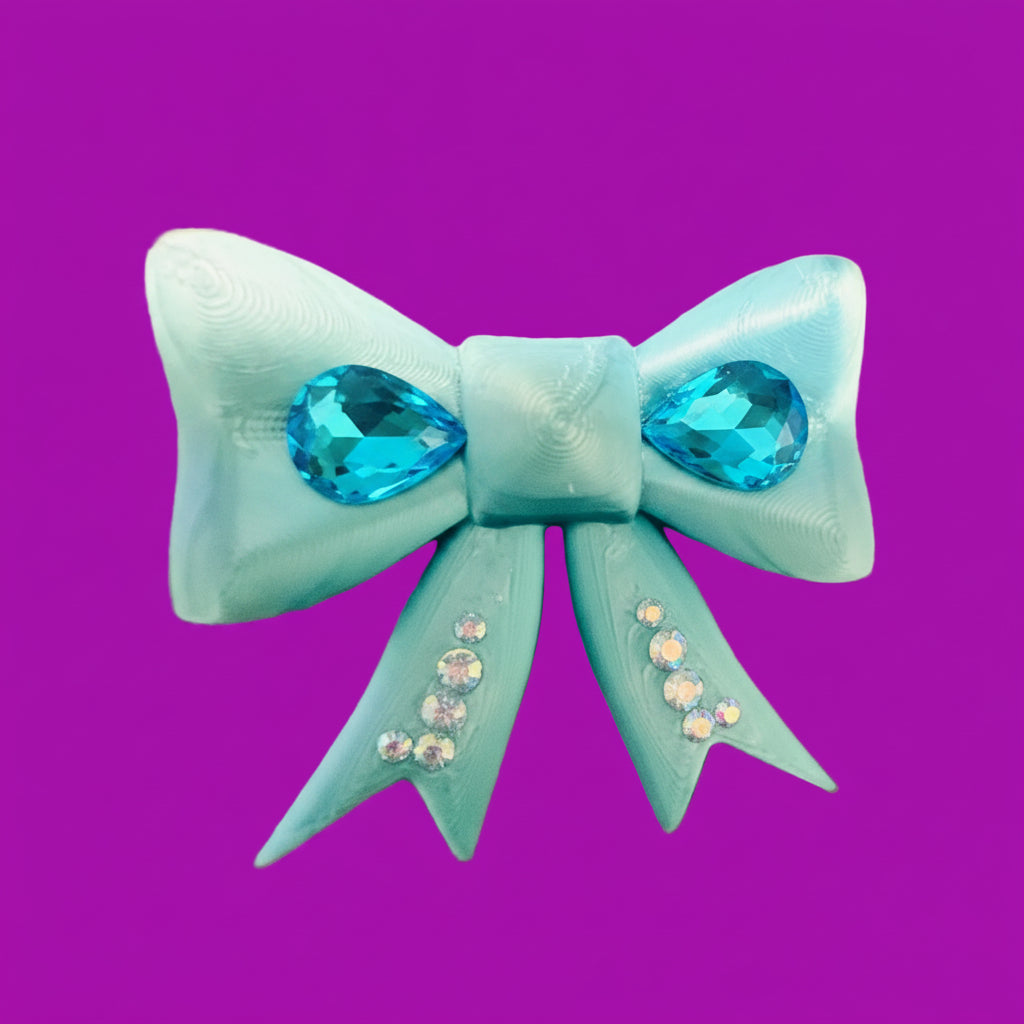 Petite 3-D mini dream bow clip