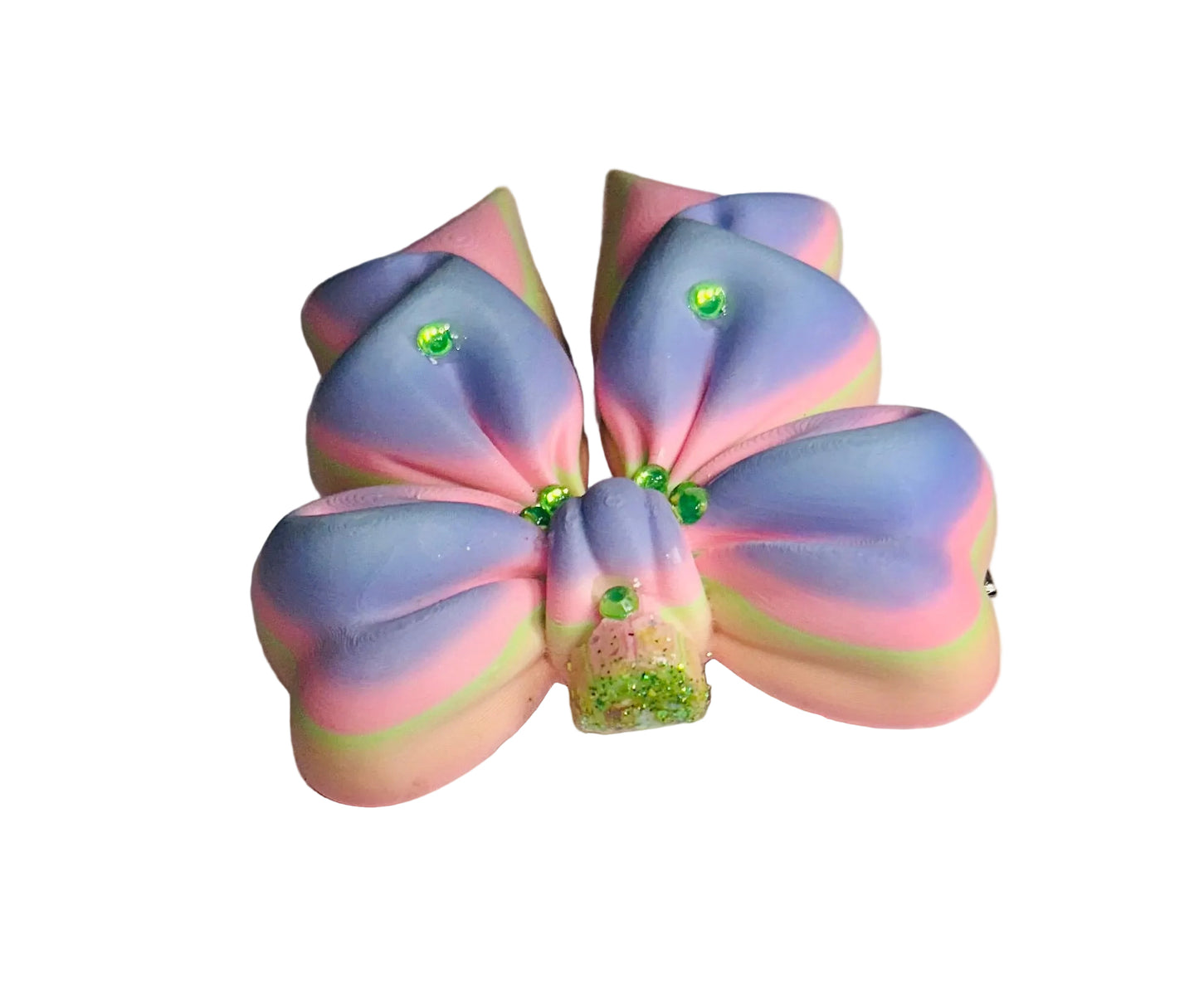 Delightful 3-D dream bow clip