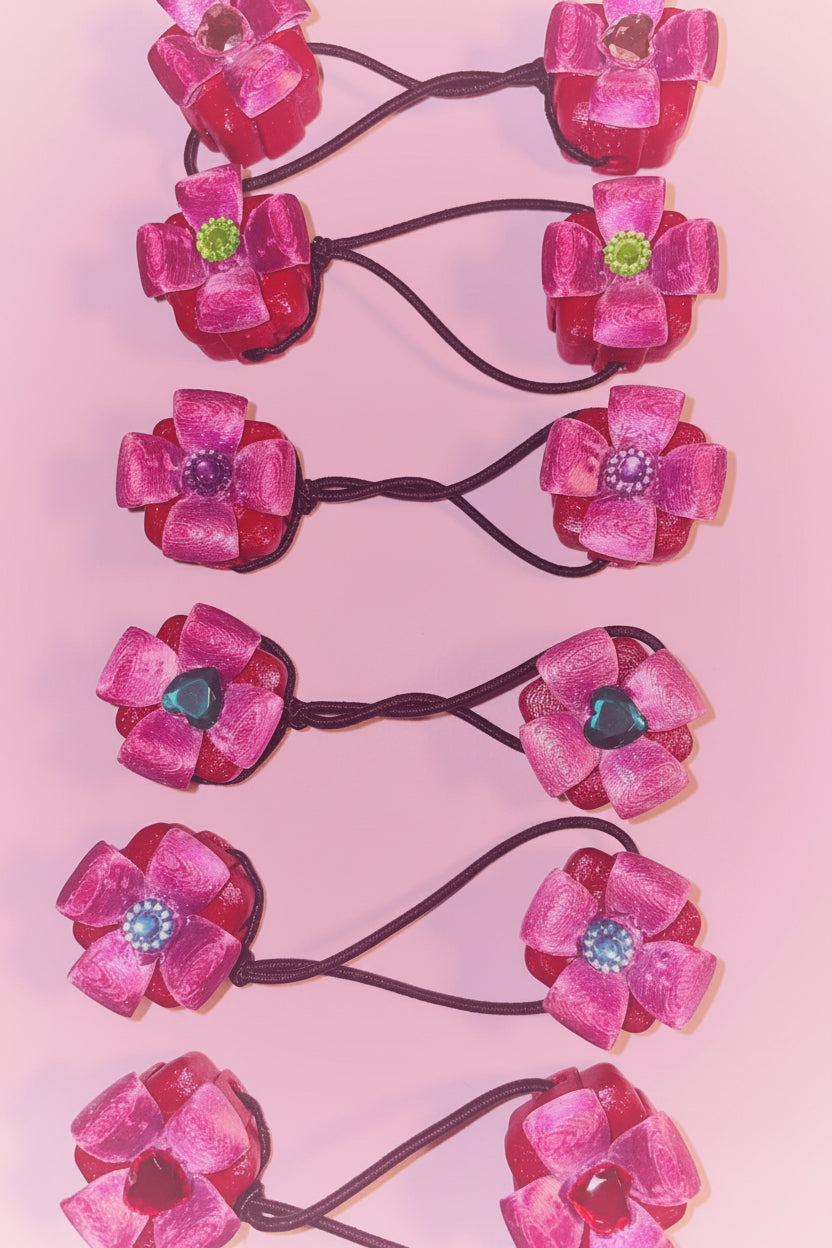 Princess present ponytail holders.