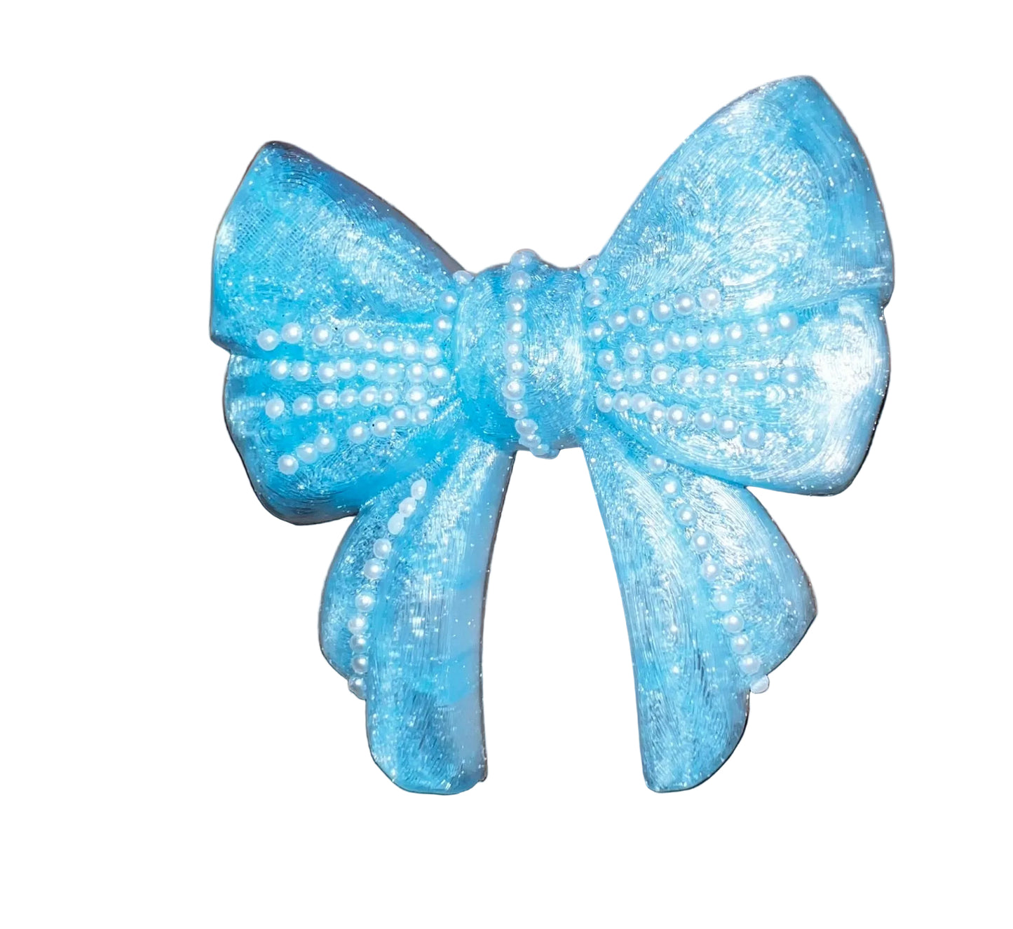 Small 3d Dream bow clip ￼