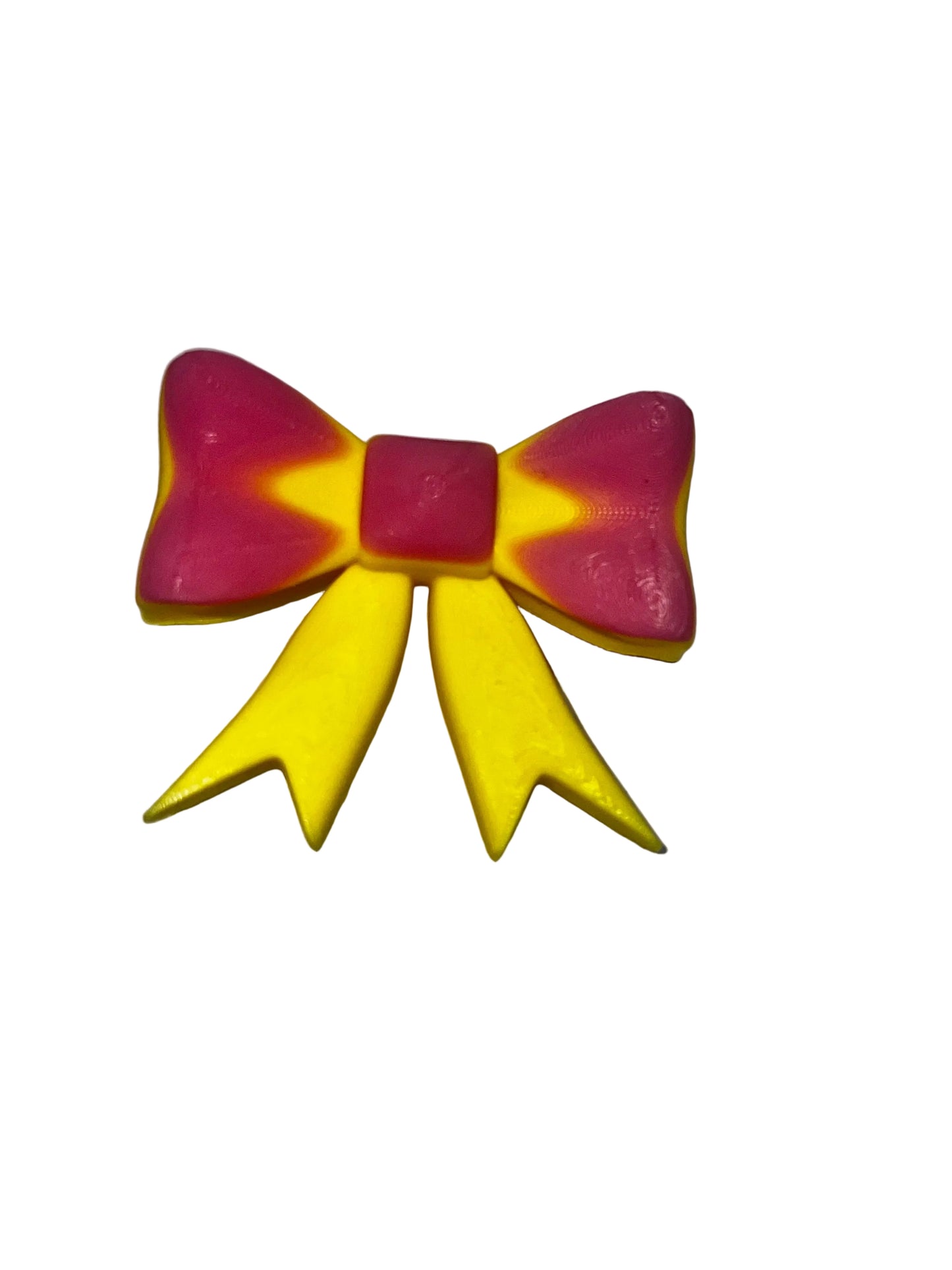 Petite 3-D mini dream bow clip ￼