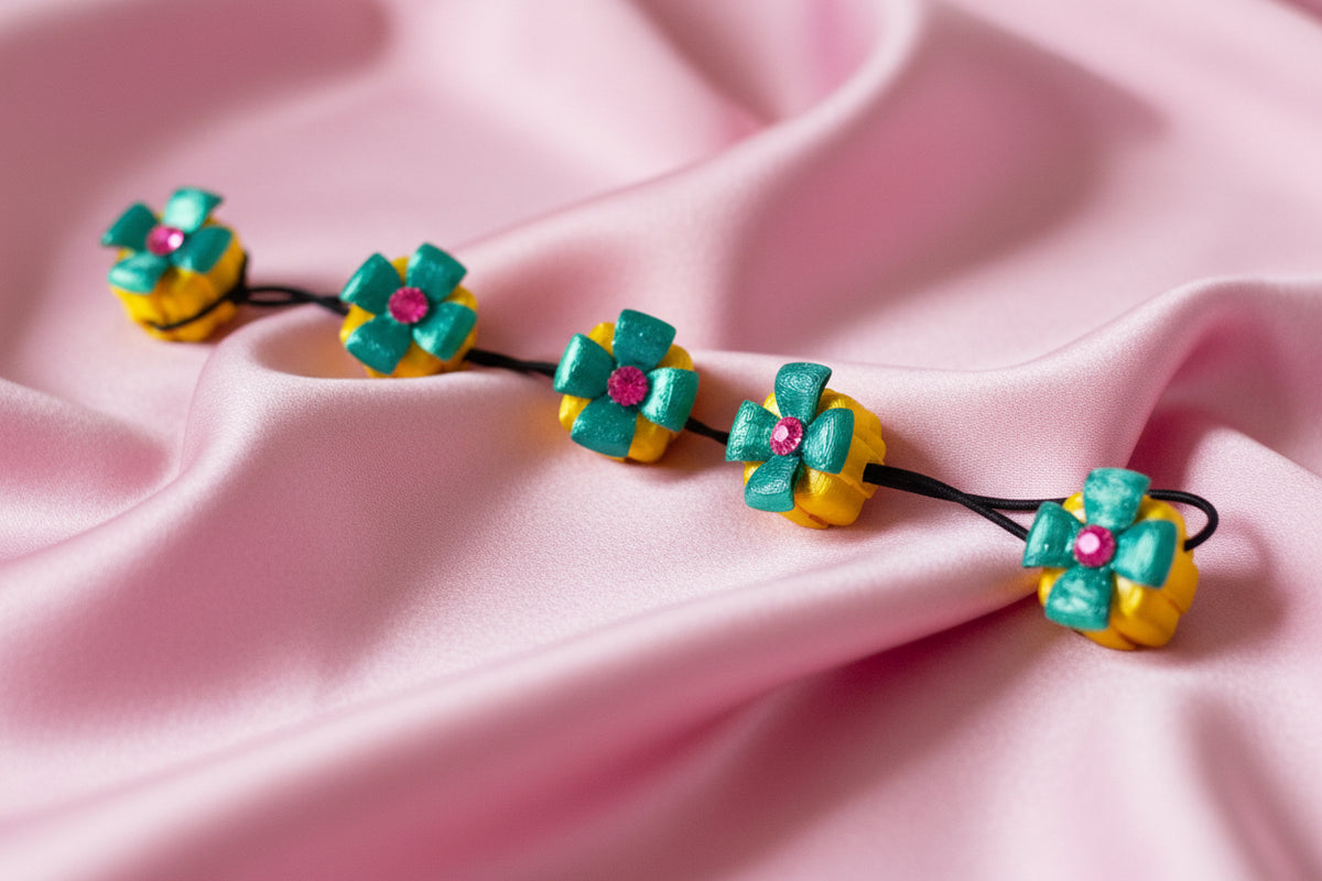 Princess present ponytail holders.