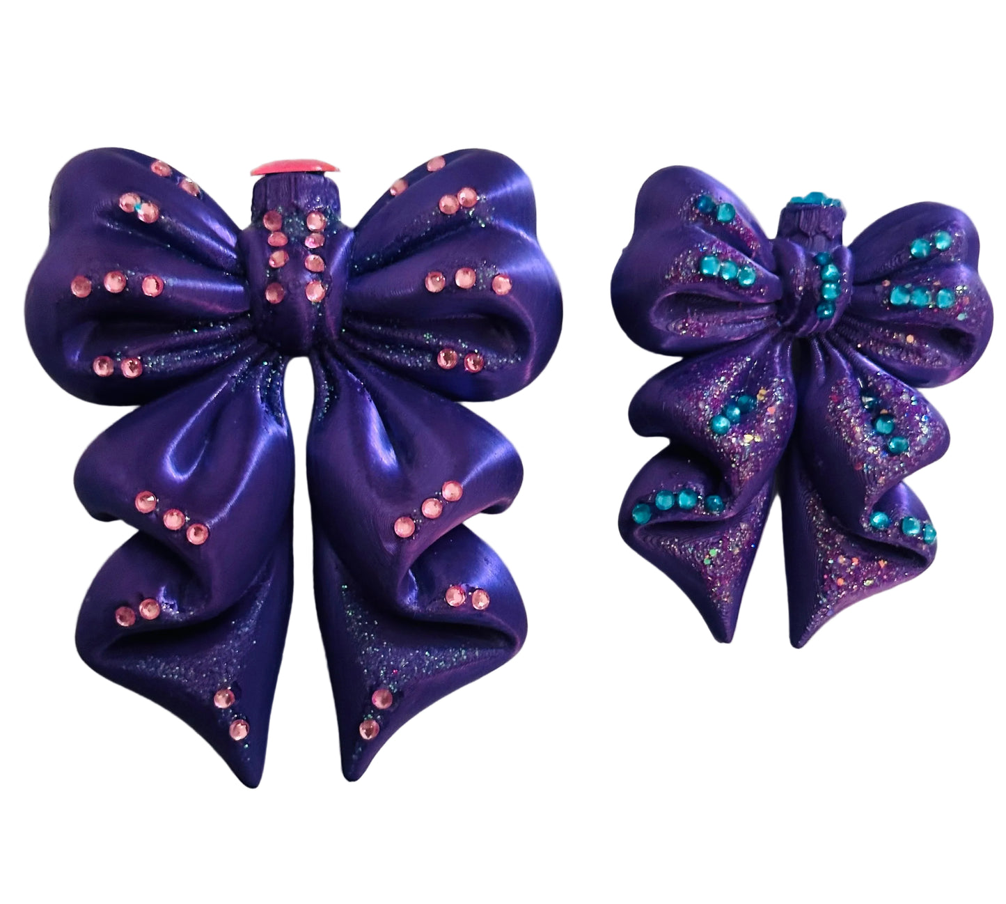 Mommy and me 3-D dream bow clip