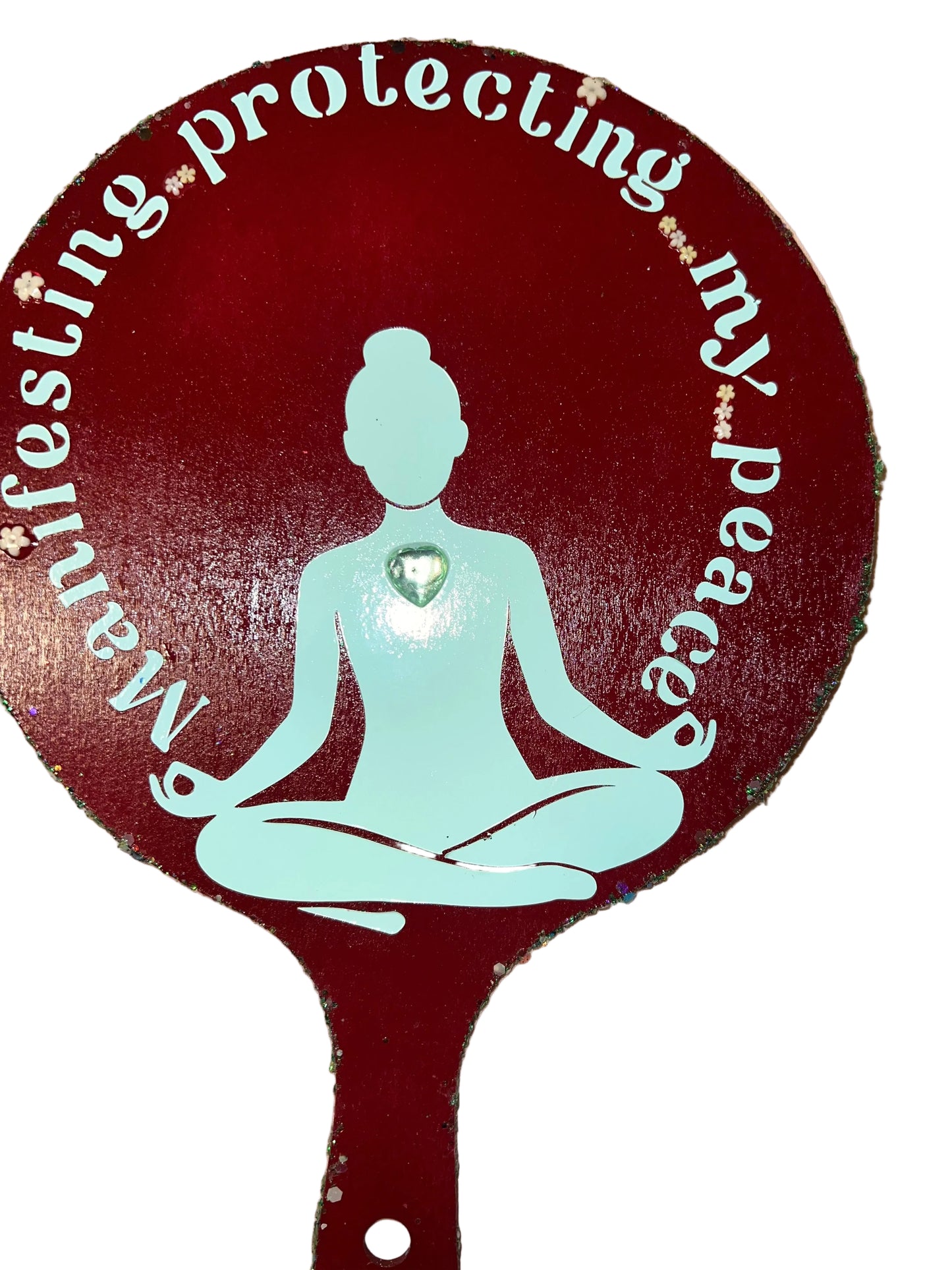 Delightful dreams wooden fan