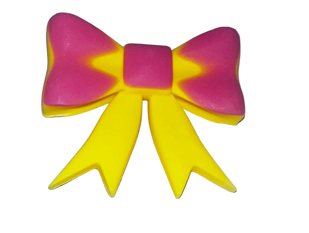 Petite 3-D mini dream bow clip ￼
