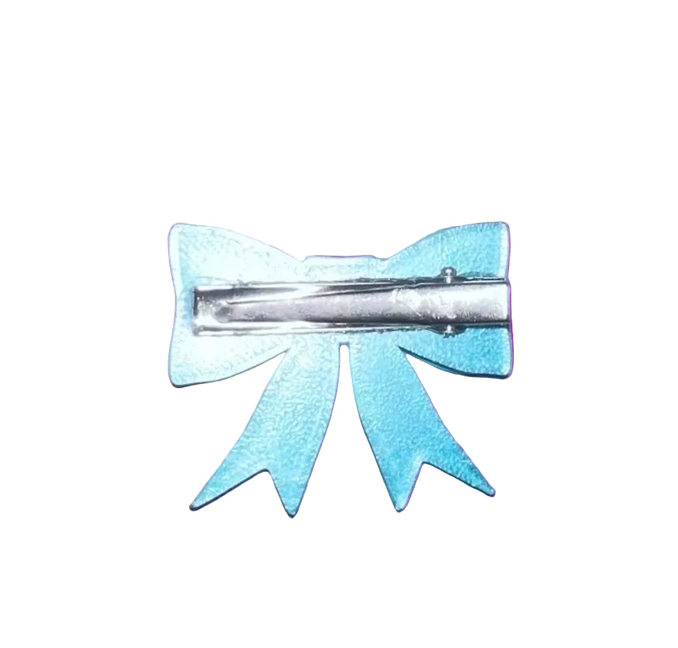 Petite 3-D mini dream bow clip ￼