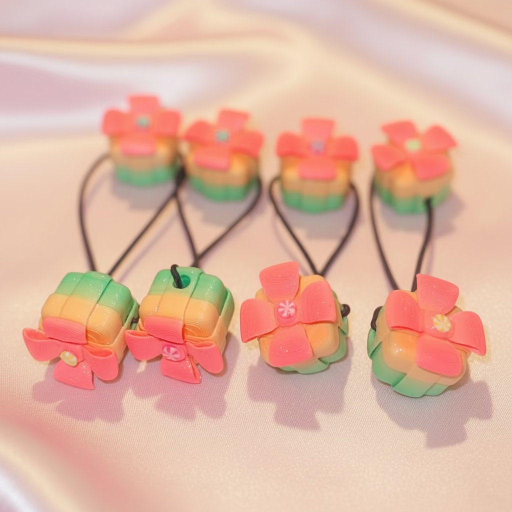 Princess presents ponytail holders