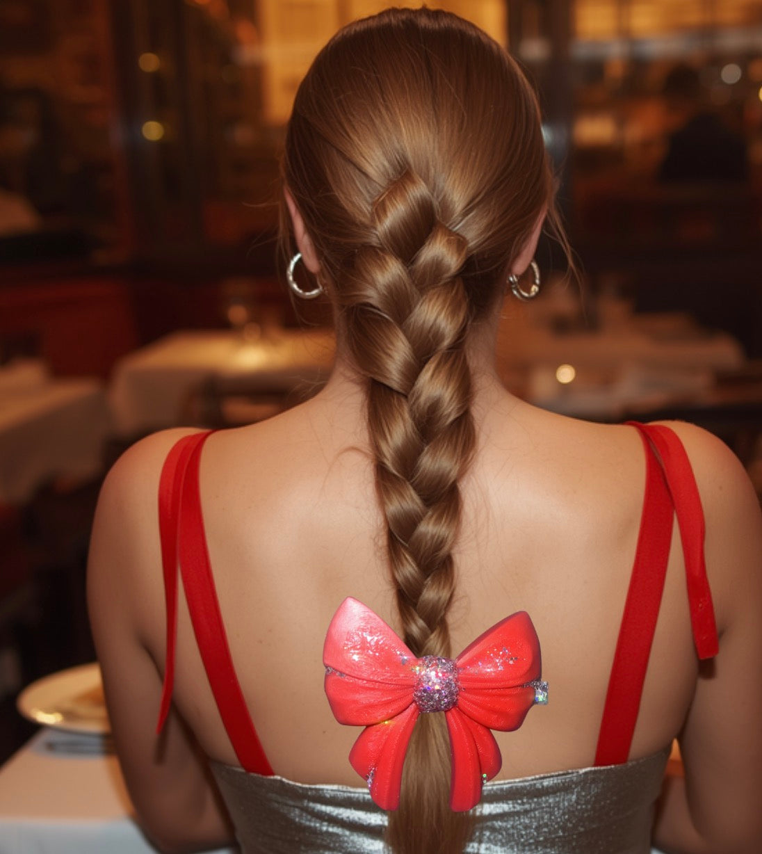 Small 3dDream bow clip