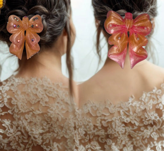 Mommy and me 3d Dream bow clip