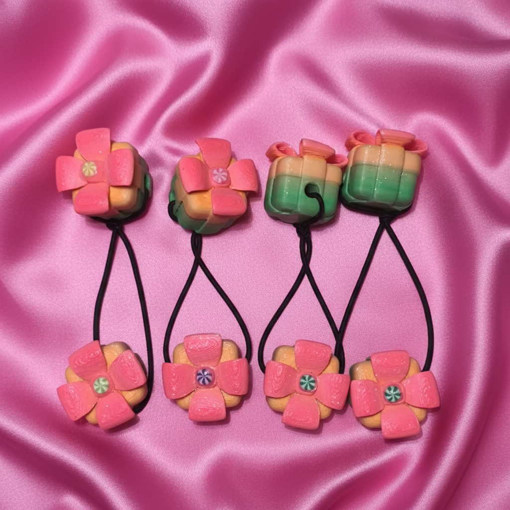 Princess presents ponytail holders