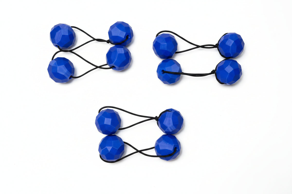 Sphere Ponytail holder (lg) royal blue