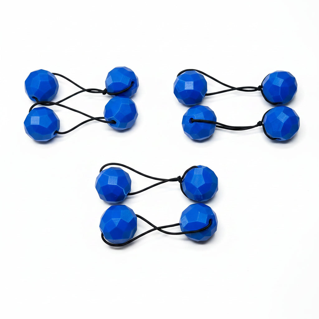 Sphere Ponytail holder (lg) royal blue
