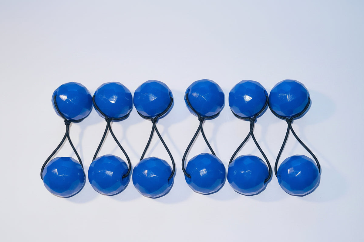 Sphere Ponytail holder (lg) royal blue