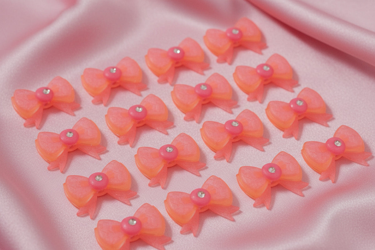 Delightful beadettes(lg.pink,red)