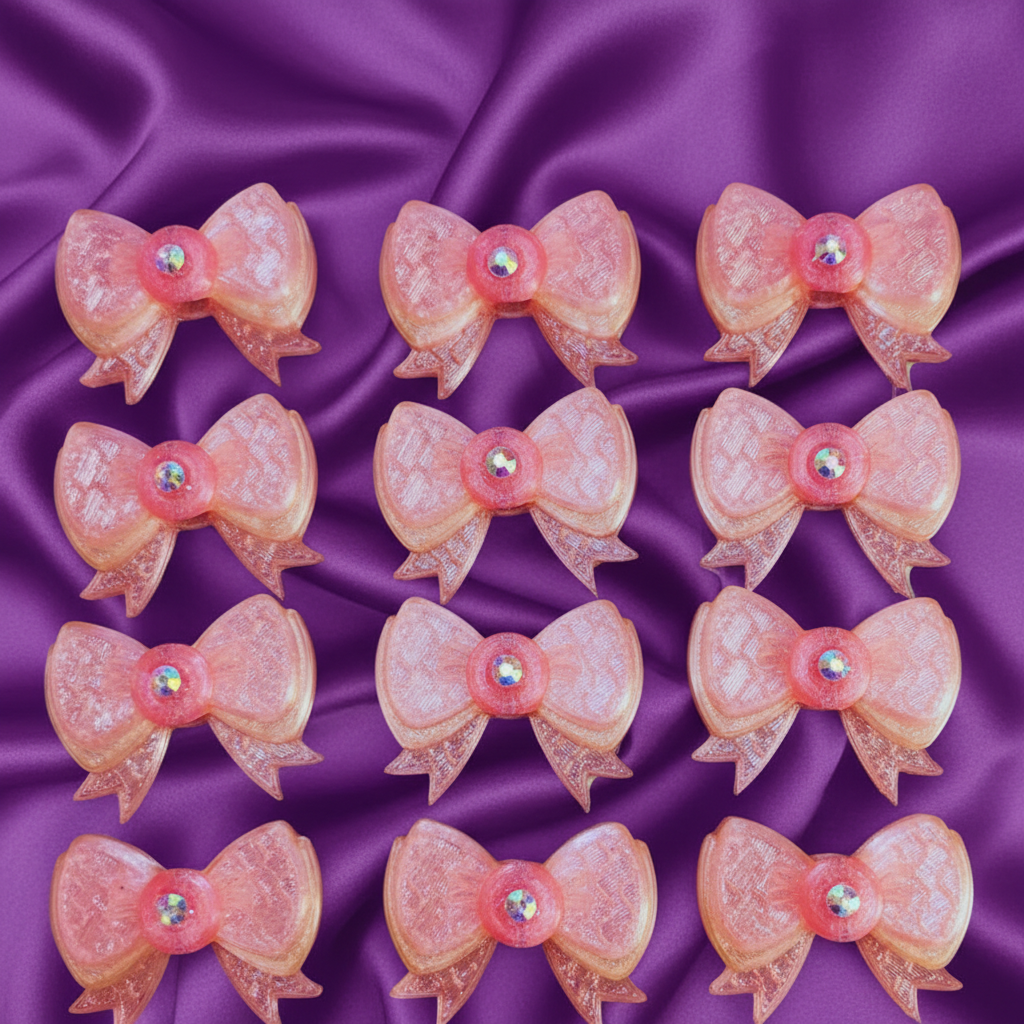 Delightful beadettes(lg.pink,red)