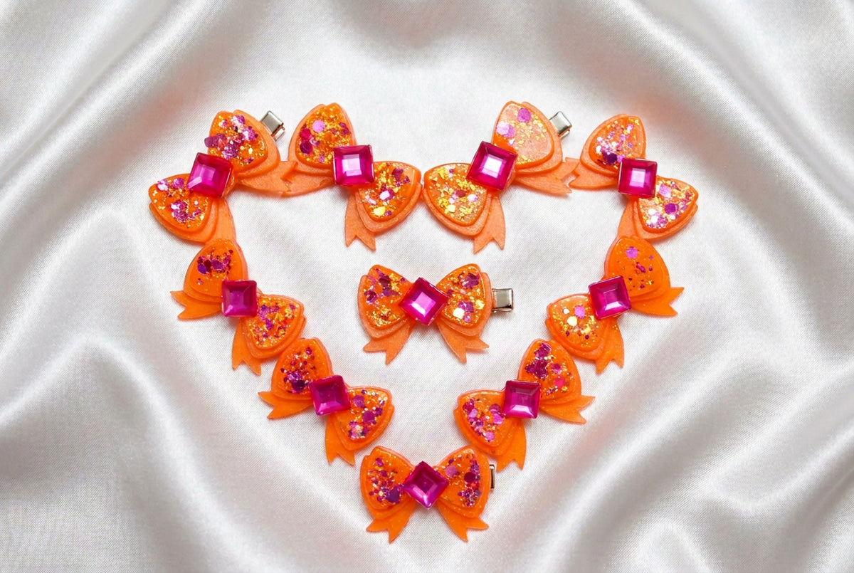 Delightful Beadettes (med.bright oarange)