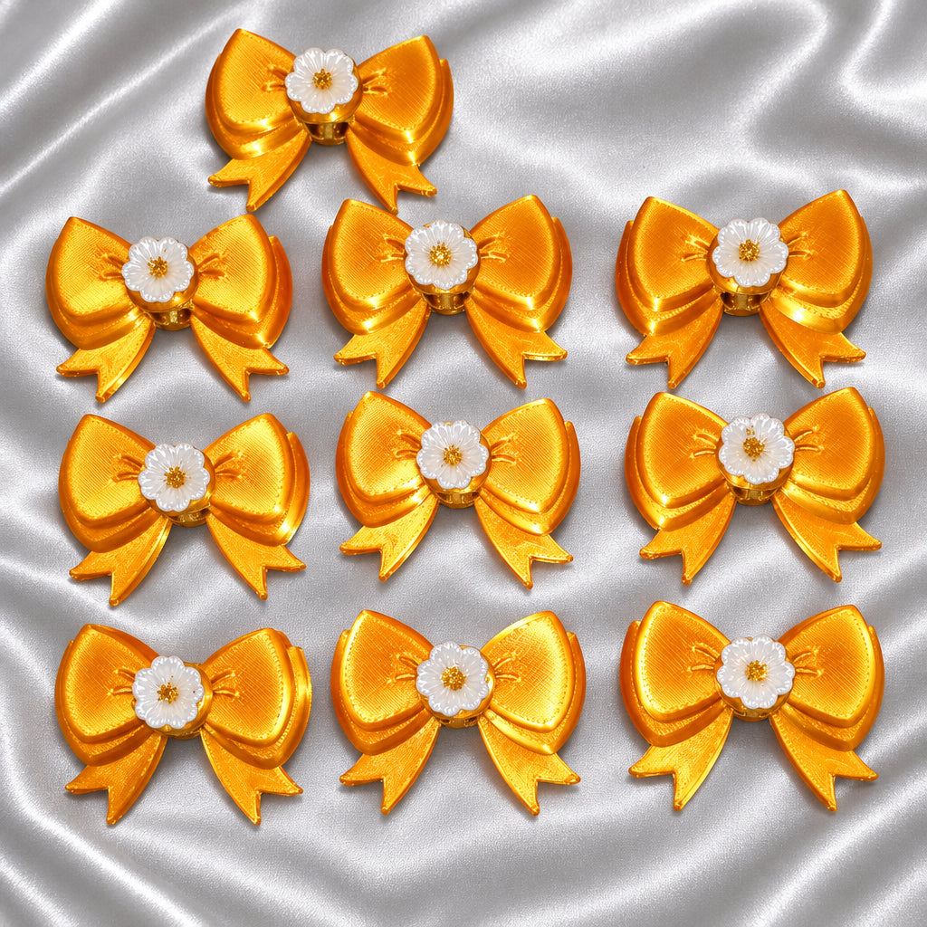 Delightful Beadettes (lg.gold,flower)