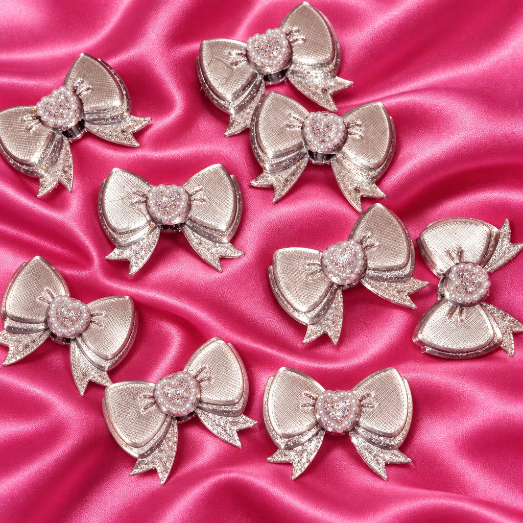 Delightful Beadettes (lg.silver glitter)