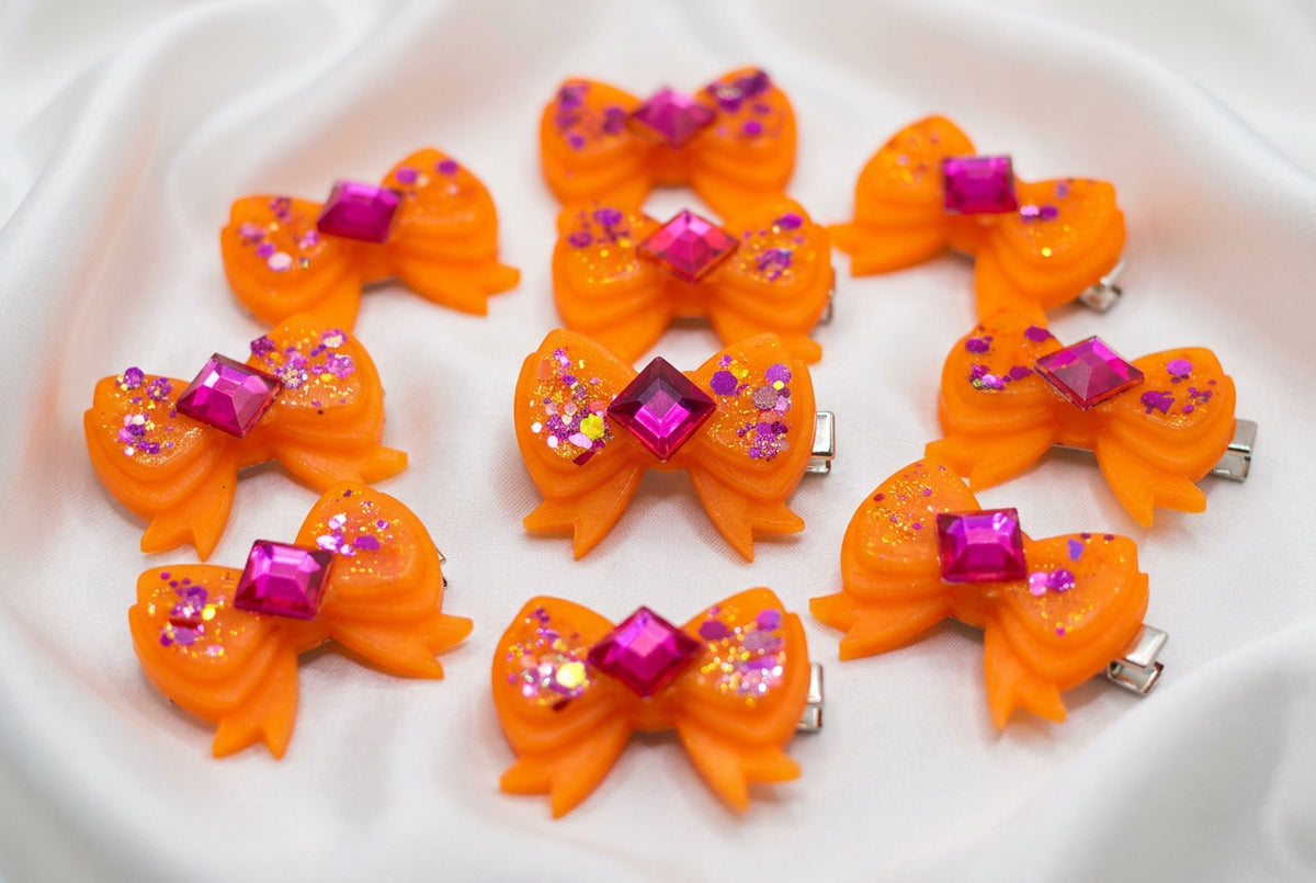 Delightful Beadettes (med.bright oarange)