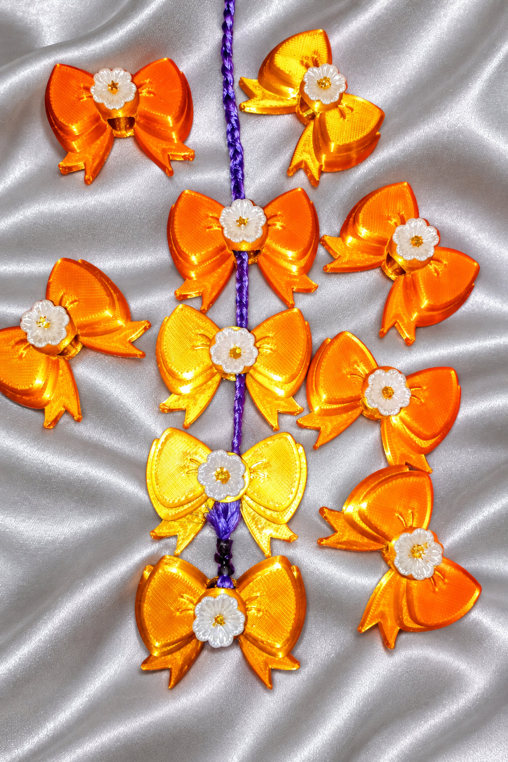 Delightful Beadettes (lg.gold,flower)